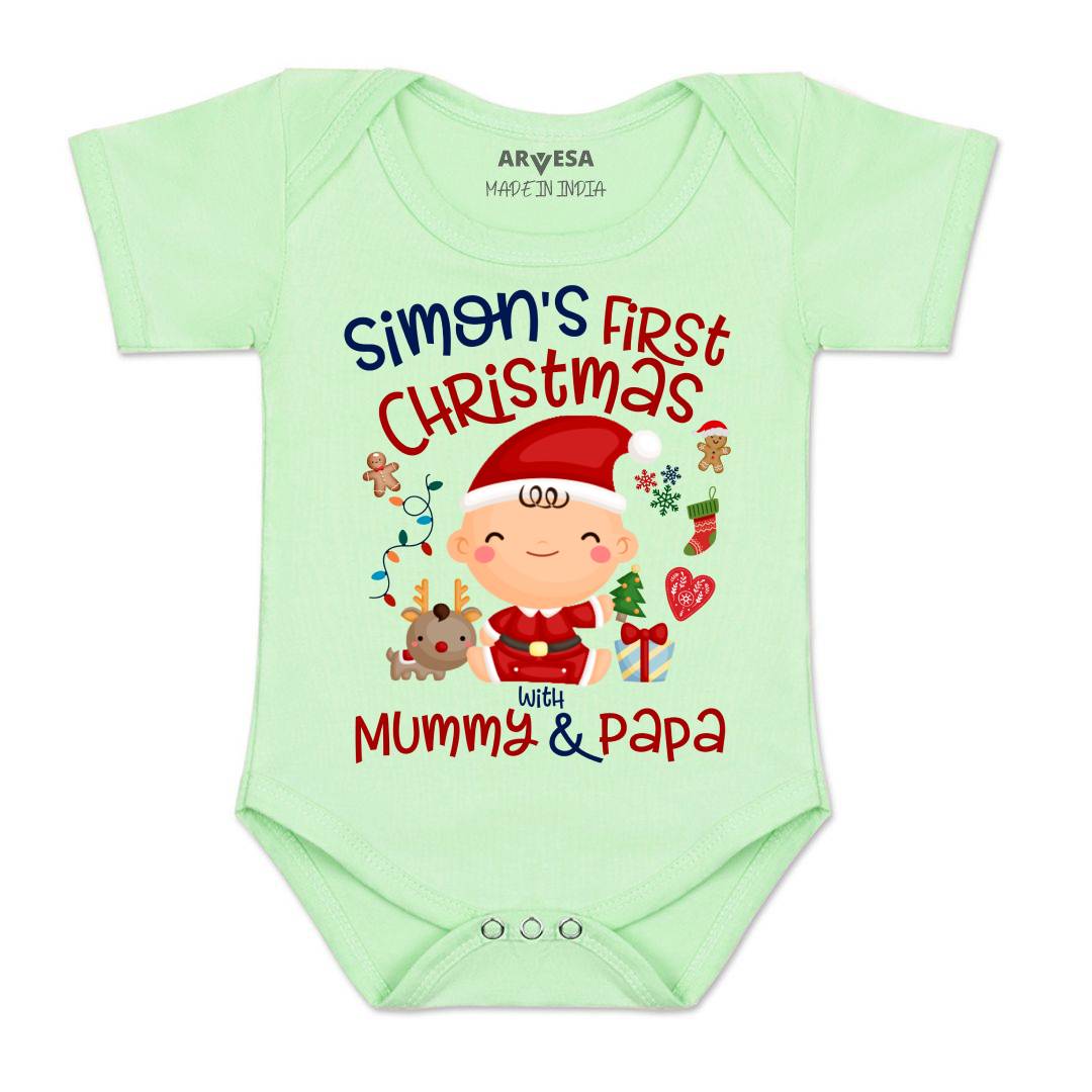 Arvesa My First Christmas  Baby Boy & Girl Dress