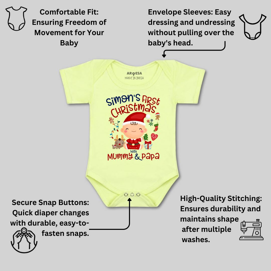 Arvesa My First Christmas  Baby Boy & Girl Dress