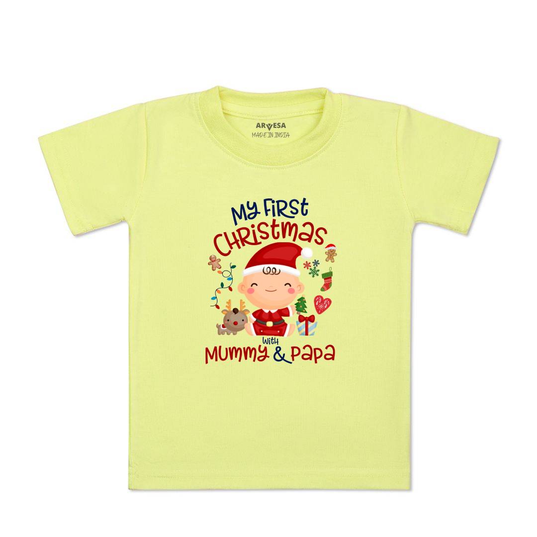 Arvesa Design-1273 Christmas My First Baby Boy and Baby Girl Dress .