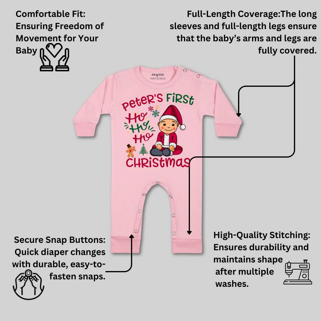 Arvesa My First Christmas  Baby Boy & Girl Dress