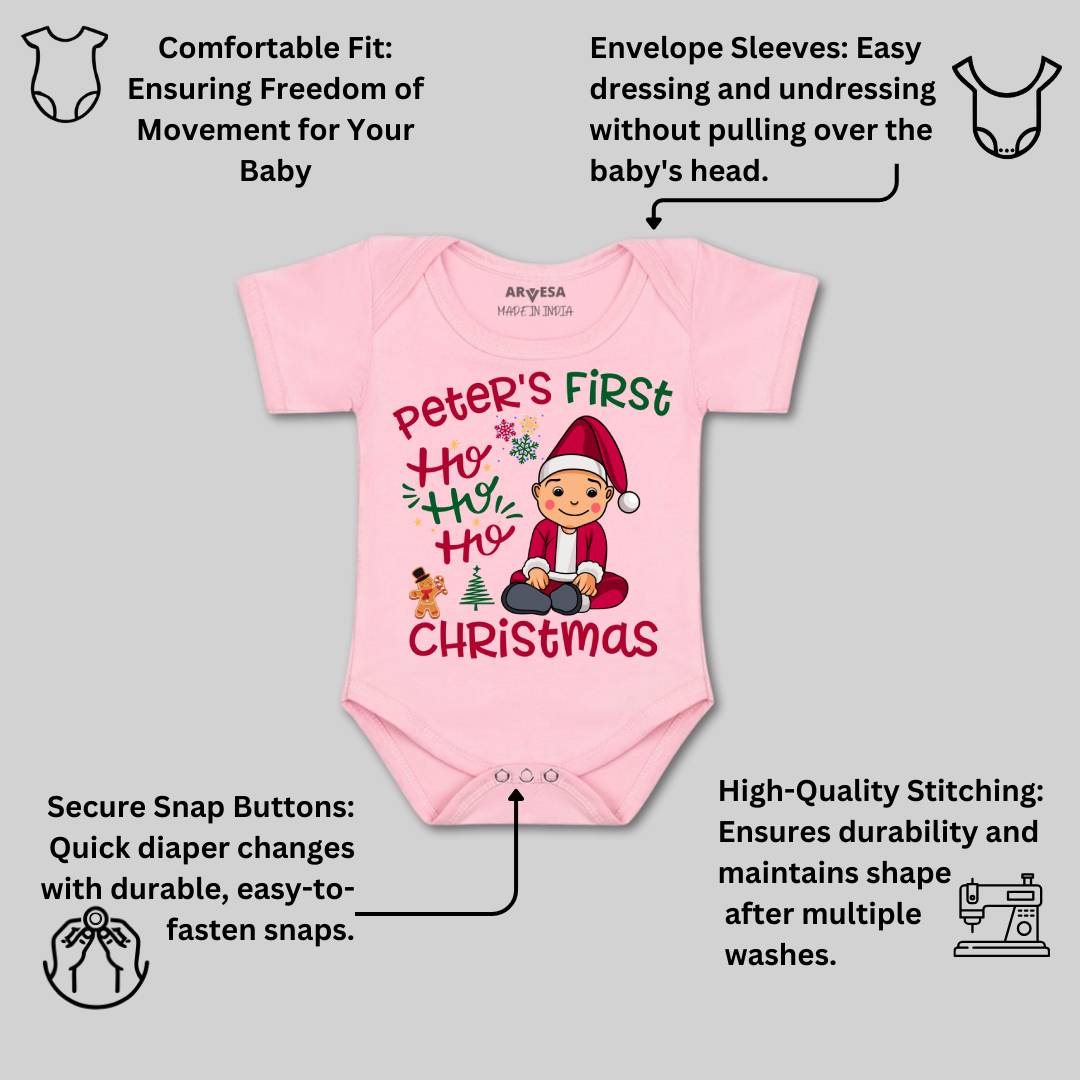 Arvesa My First Christmas  Baby Boy & Girl Dress