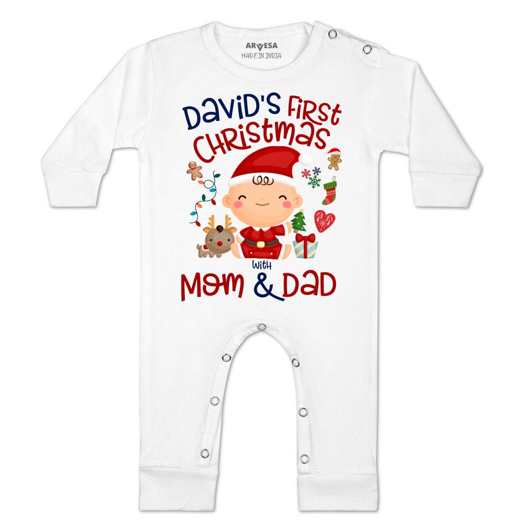 Arvesa My First Christmas  Baby Boy & Girl Dress