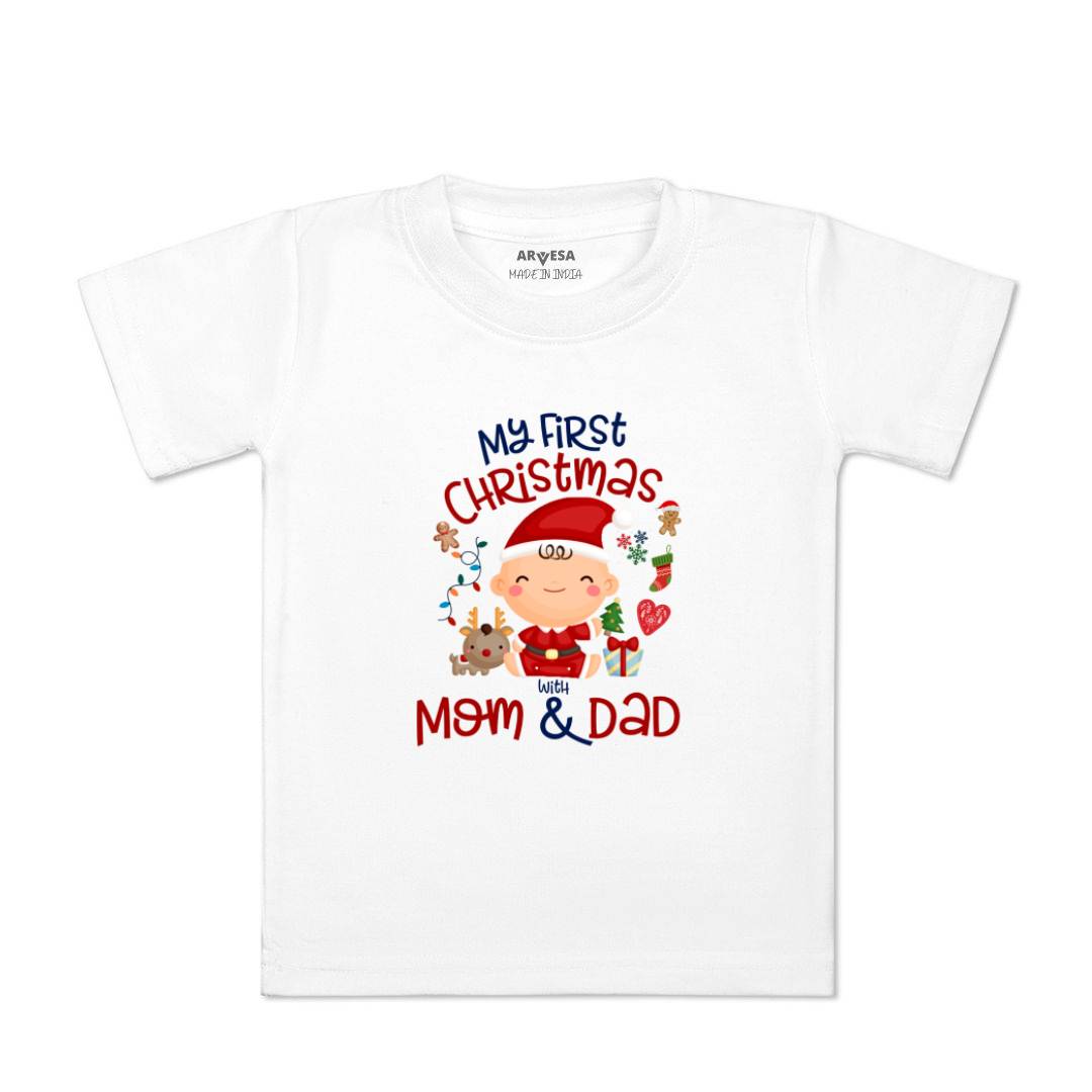 Arvesa Design-1283 Christmas My First Baby Boy and Baby Girl Dress .