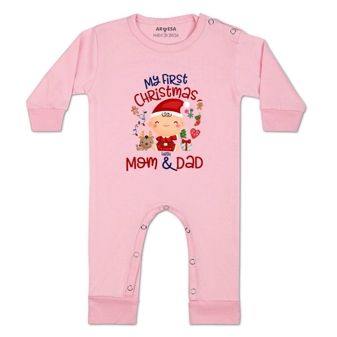 Arvesa Design-1283 Christmas My First Baby Boy and Baby Girl Dress .