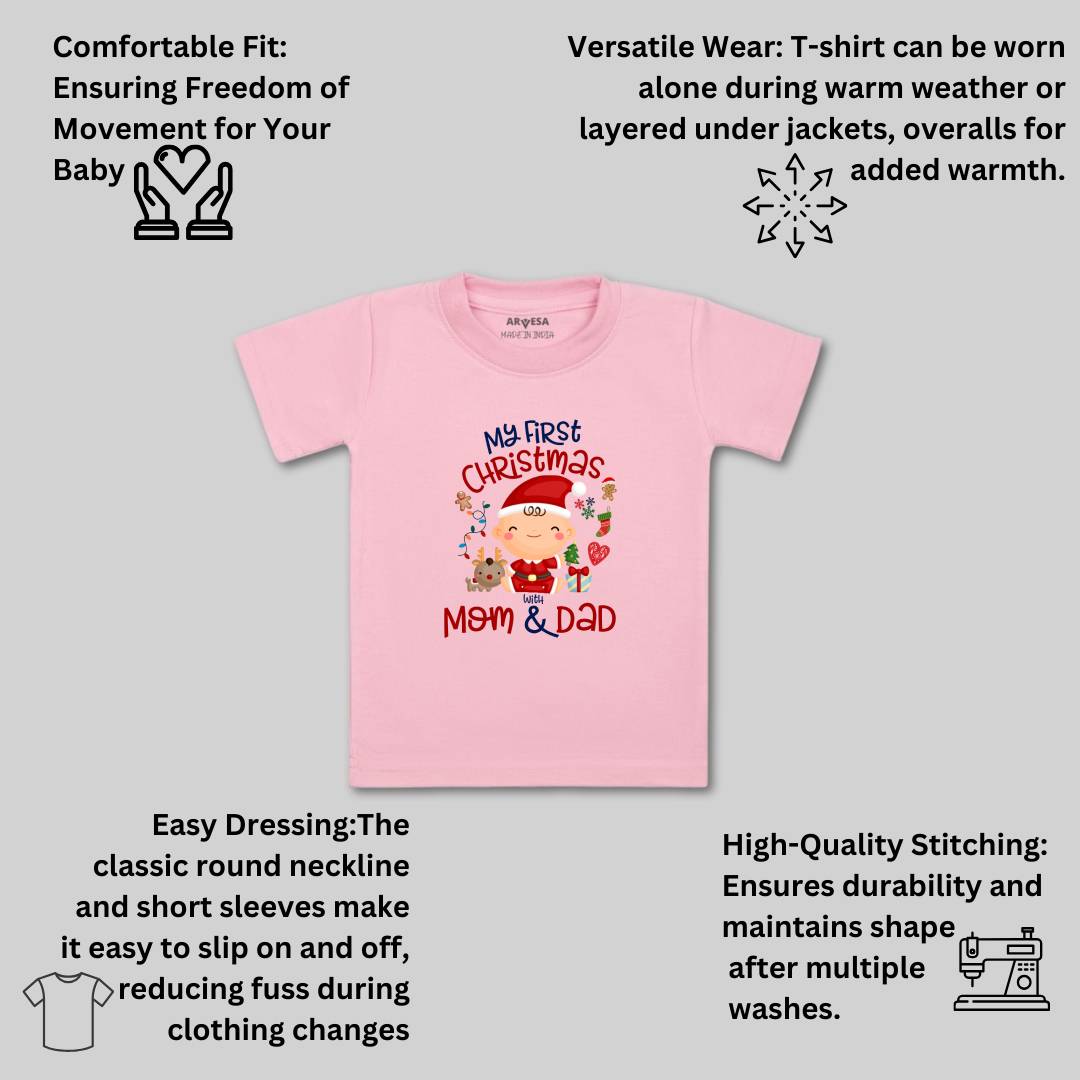 Arvesa Design-1283 Christmas My First Baby Boy and Baby Girl Dress .