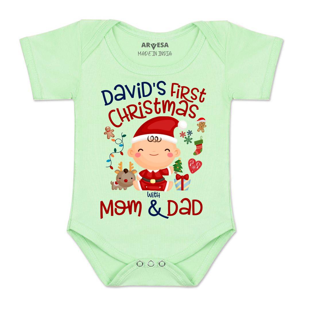 Arvesa My First Christmas  Baby Boy & Girl Dress