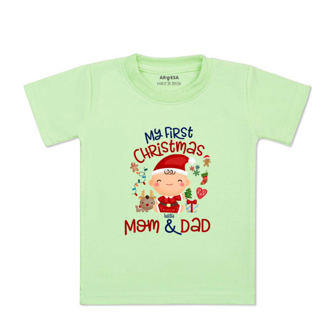 Arvesa Design-1283 Christmas My First Baby Boy and Baby Girl Dress .