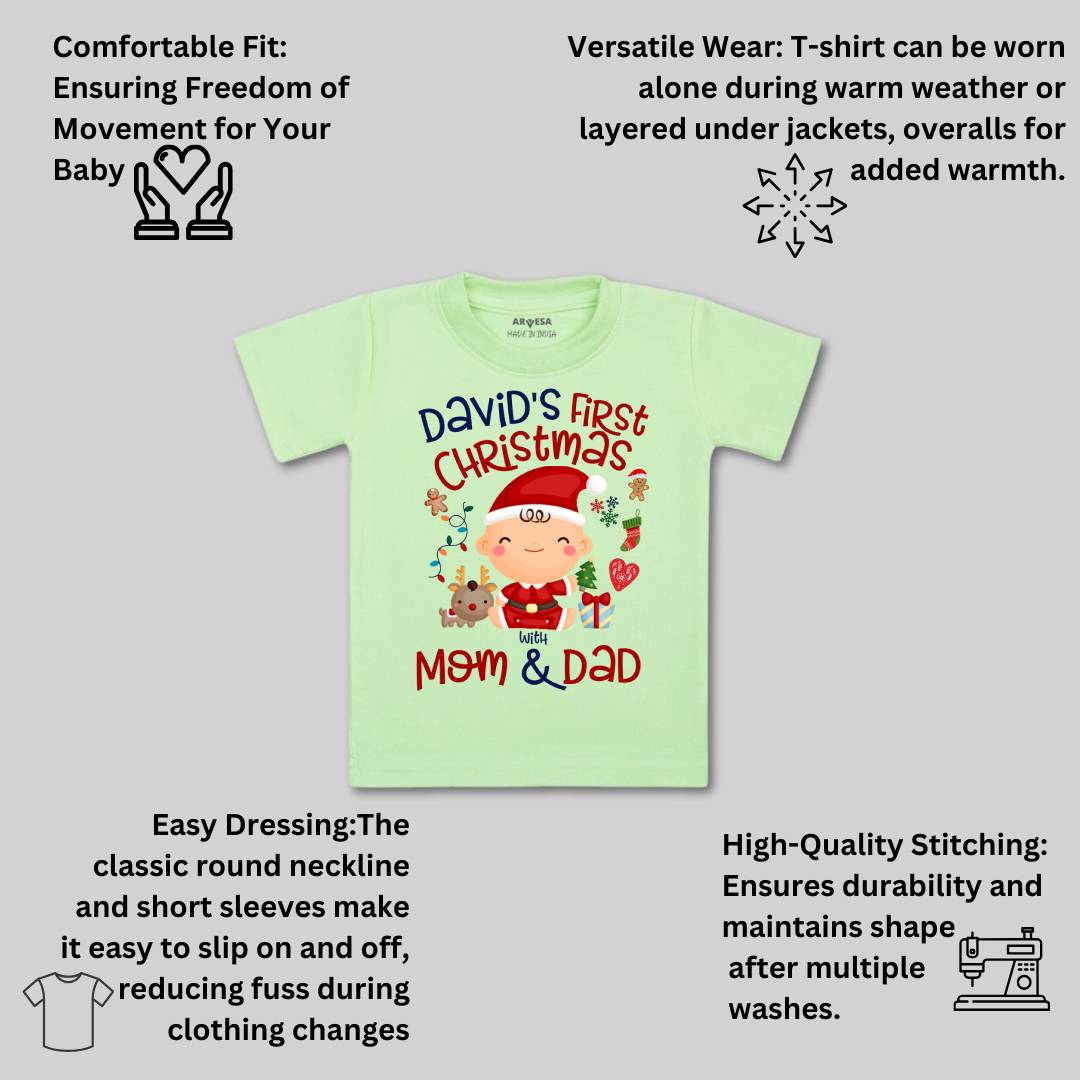 Arvesa My First Christmas  Baby Boy & Girl Dress