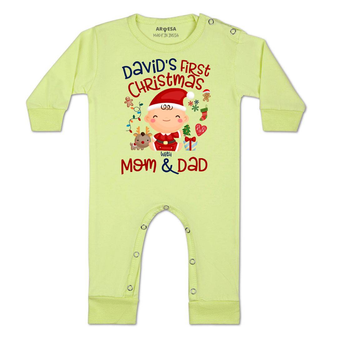 Arvesa My First Christmas  Baby Boy & Girl Dress