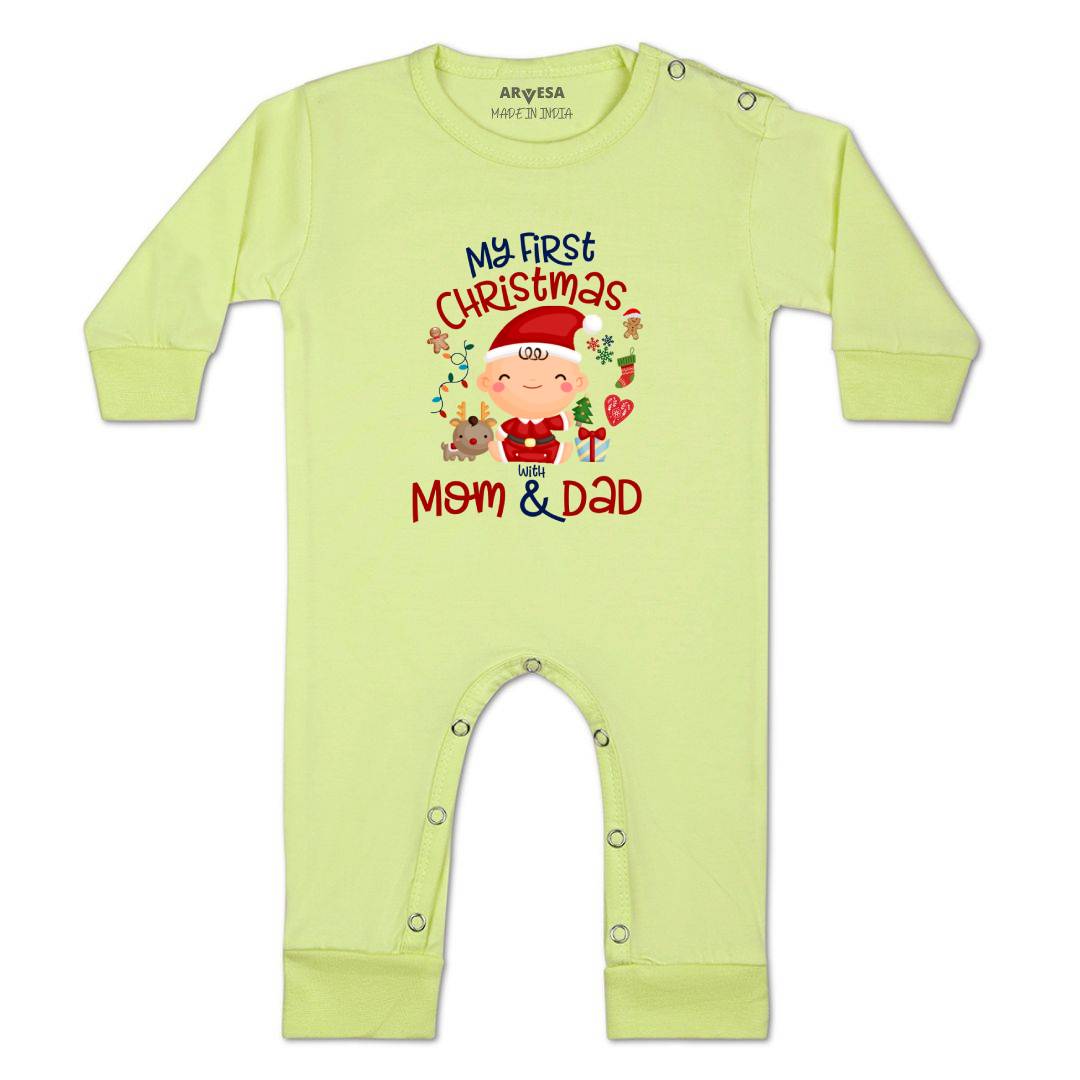 Arvesa Design-1283 Christmas My First Baby Boy and Baby Girl Dress .