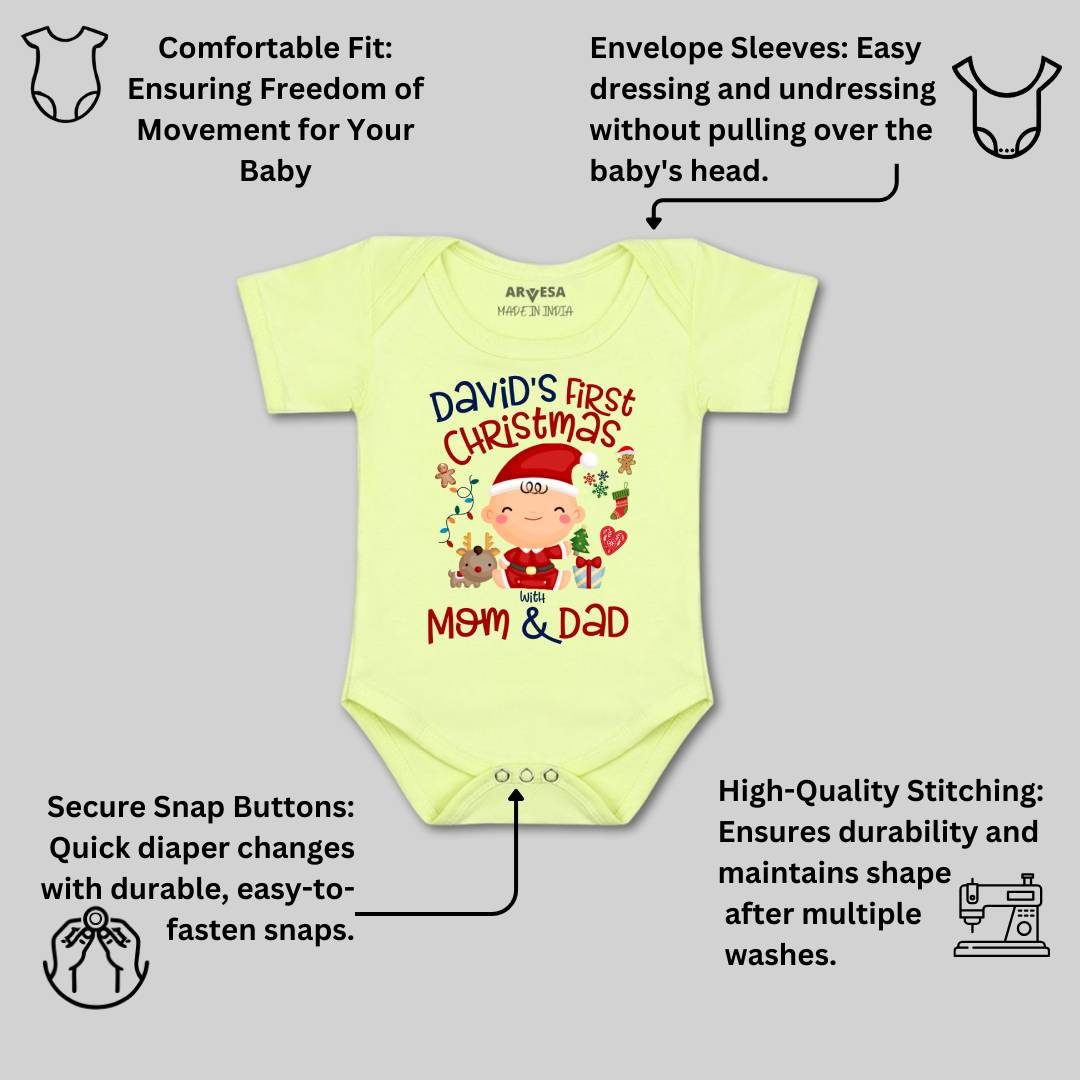 Arvesa My First Christmas  Baby Boy & Girl Dress