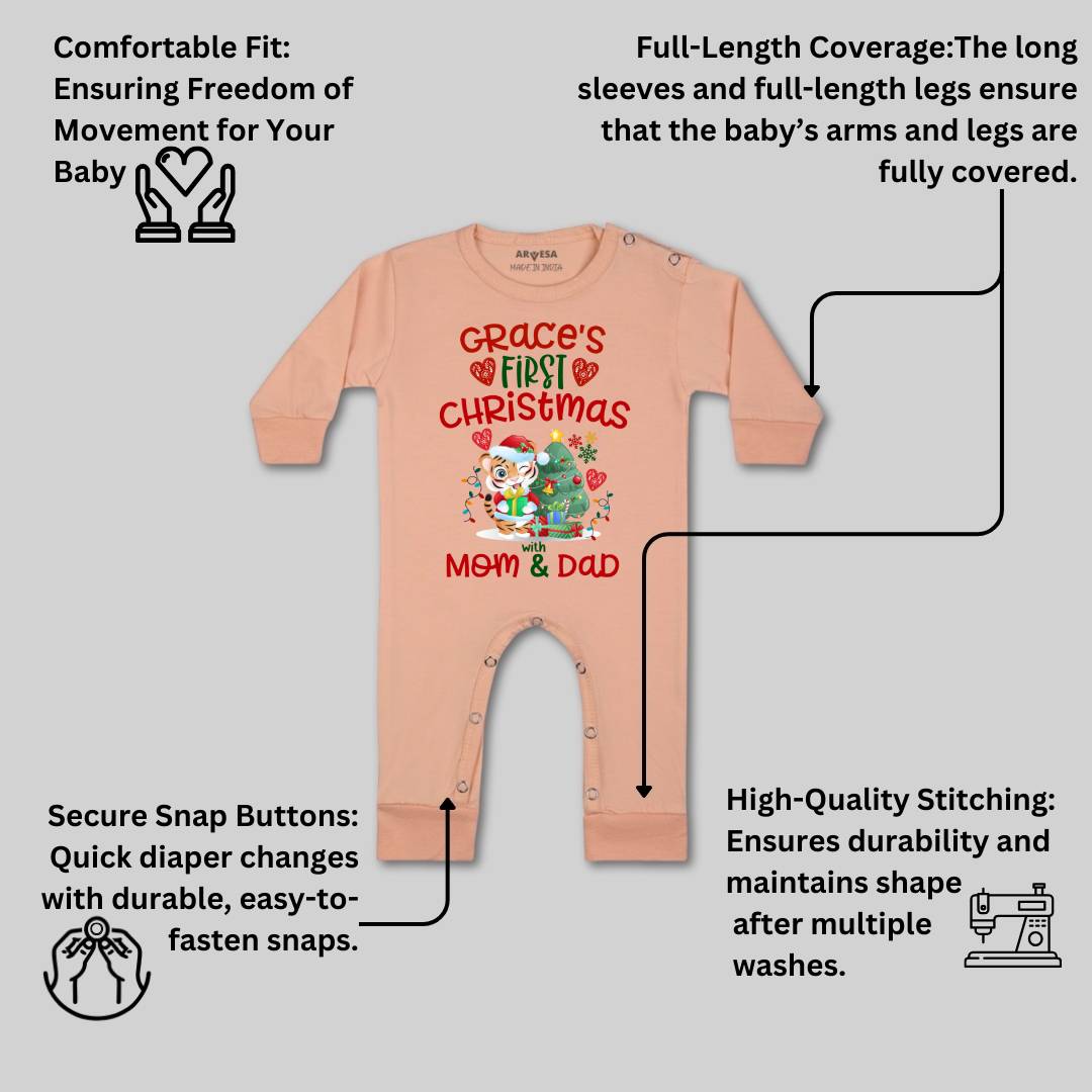 Arvesa My First Christmas  Baby Boy & Girl Dress