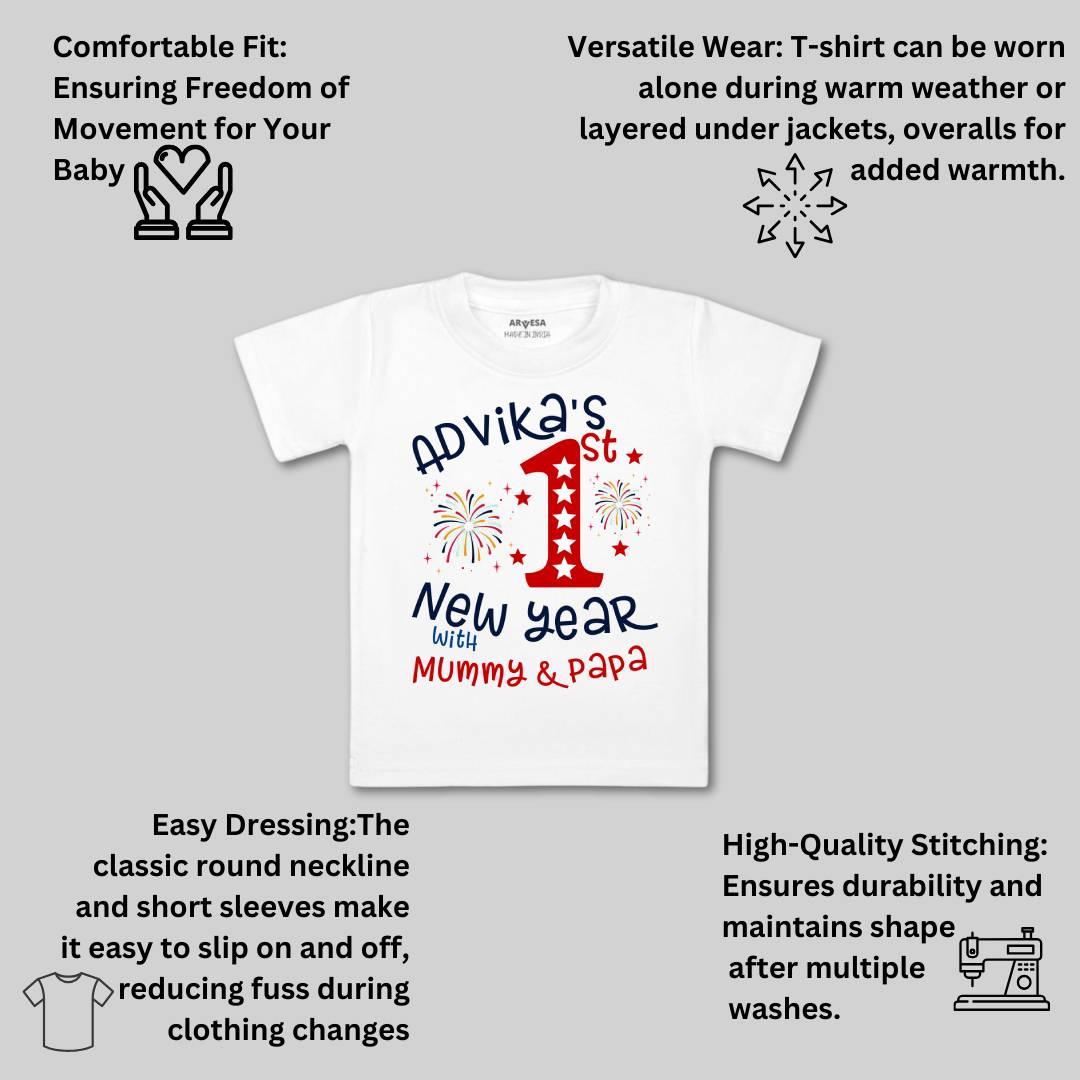 Arvesa My First New Year  Baby Boy & Girl Dress