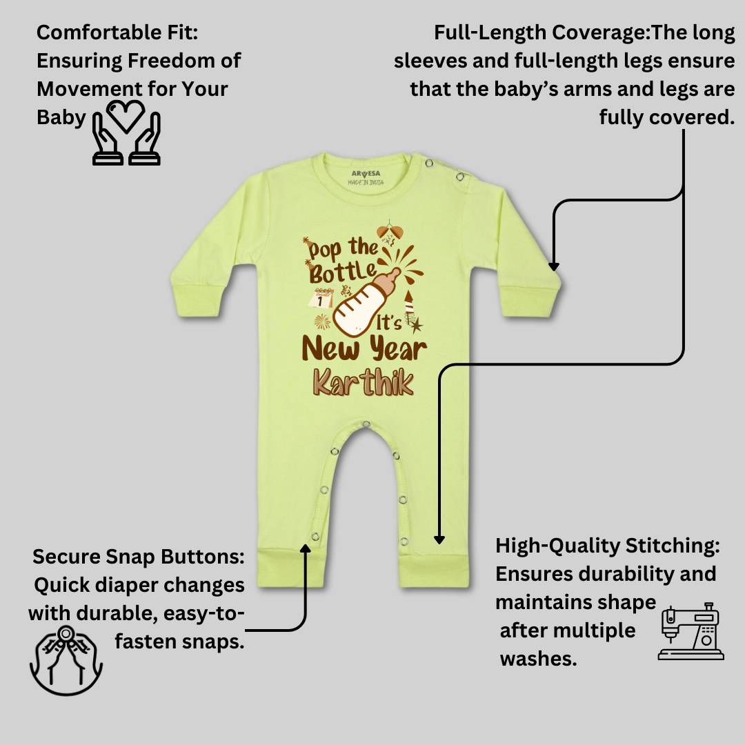 Arvesa My First New Year  Baby Boy & Girl Dress