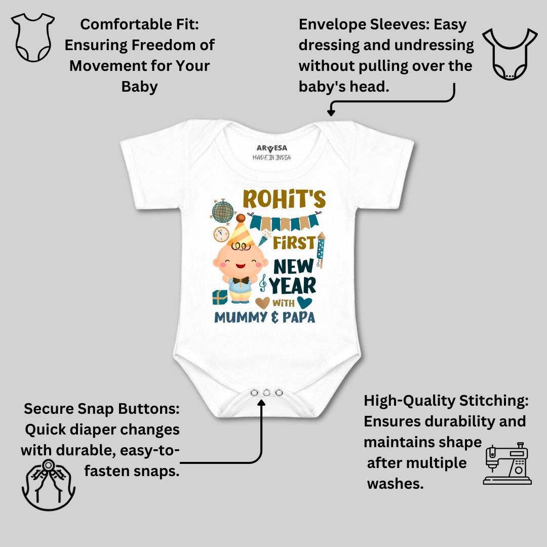 Arvesa My First New Year  Baby Boy & Girl Dress