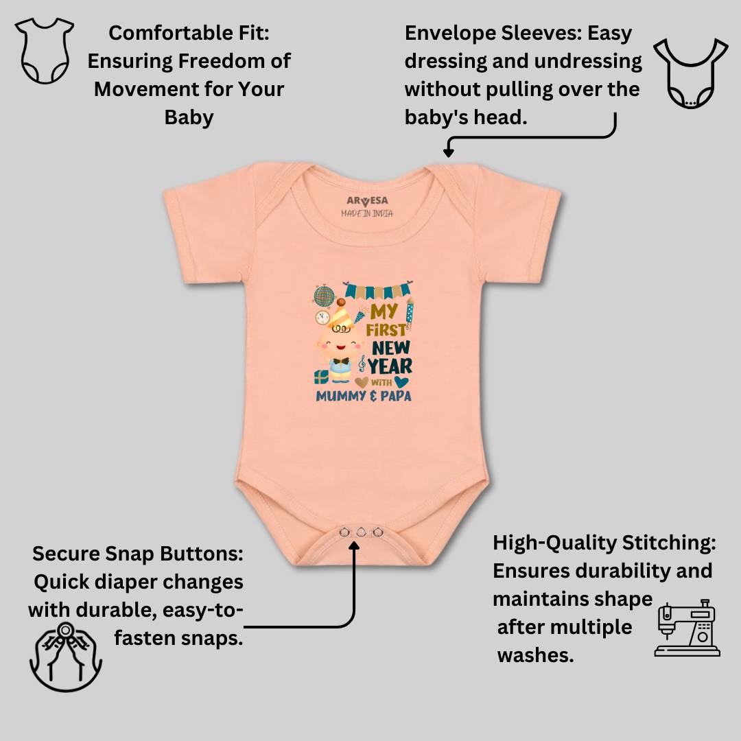 Arvesa Design-1287 New Year My First Baby Boy and Baby Girl Dress .