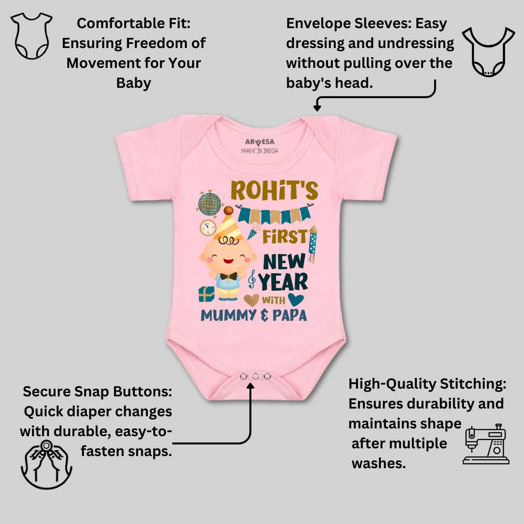 Arvesa My First New Year  Baby Boy & Girl Dress