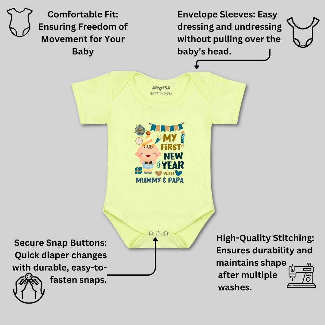 Arvesa Design-1287 New Year My First Baby Boy and Baby Girl Dress .
