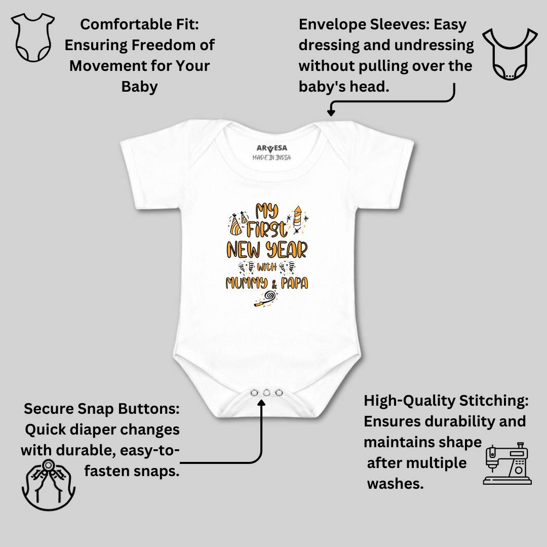 Arvesa Design-1288 New Year My First Baby Boy and Baby Girl Dress .