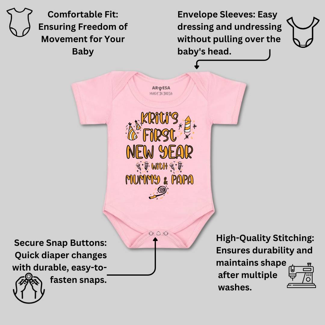 Arvesa My First New Year  Baby Boy & Girl Dress