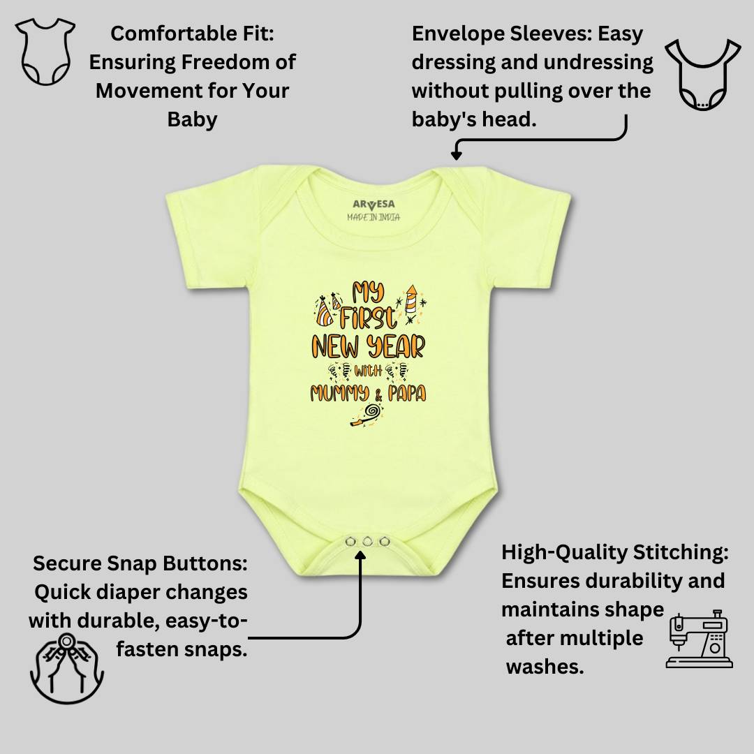 Arvesa Design-1288 New Year My First Baby Boy and Baby Girl Dress .