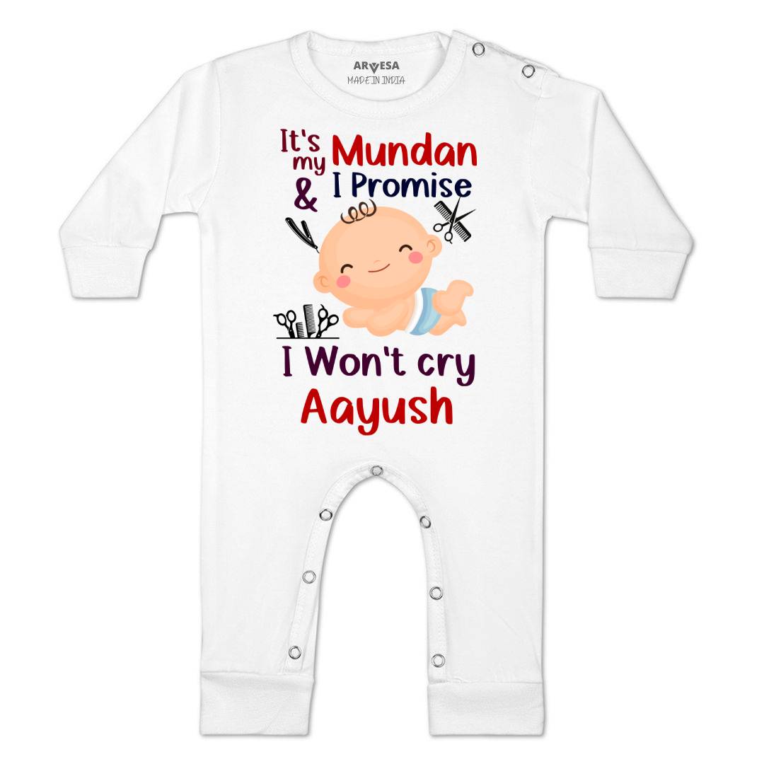 Arvesa I Promise I wont Cry Baby Boy & Girl Dress