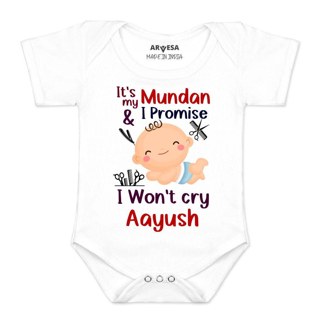Arvesa I Promise I wont Cry Baby Boy & Girl Dress