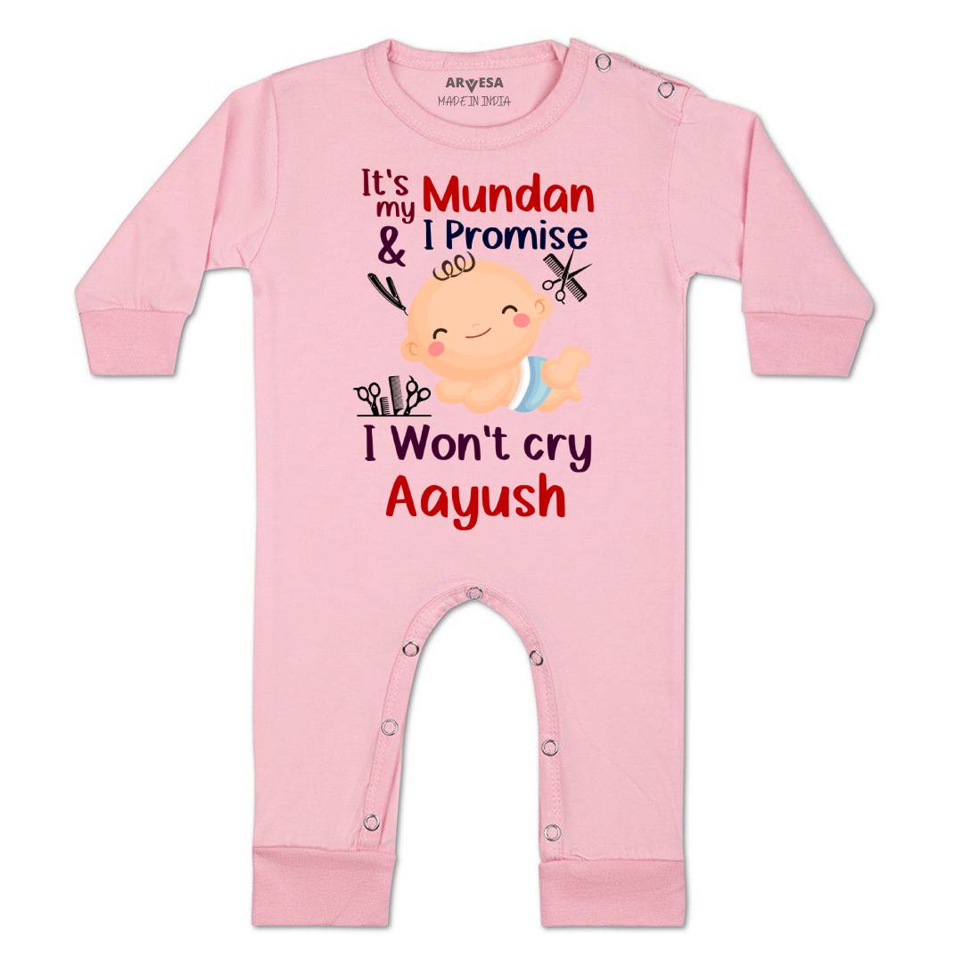 Arvesa I Promise I wont Cry Baby Boy & Girl Dress