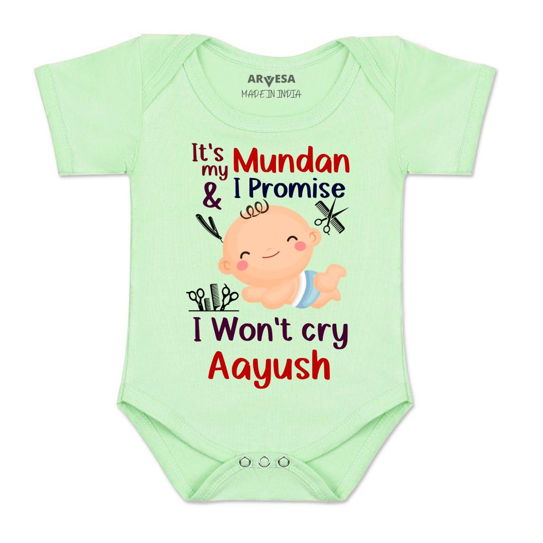 Arvesa I Promise I wont Cry Baby Boy & Girl Dress