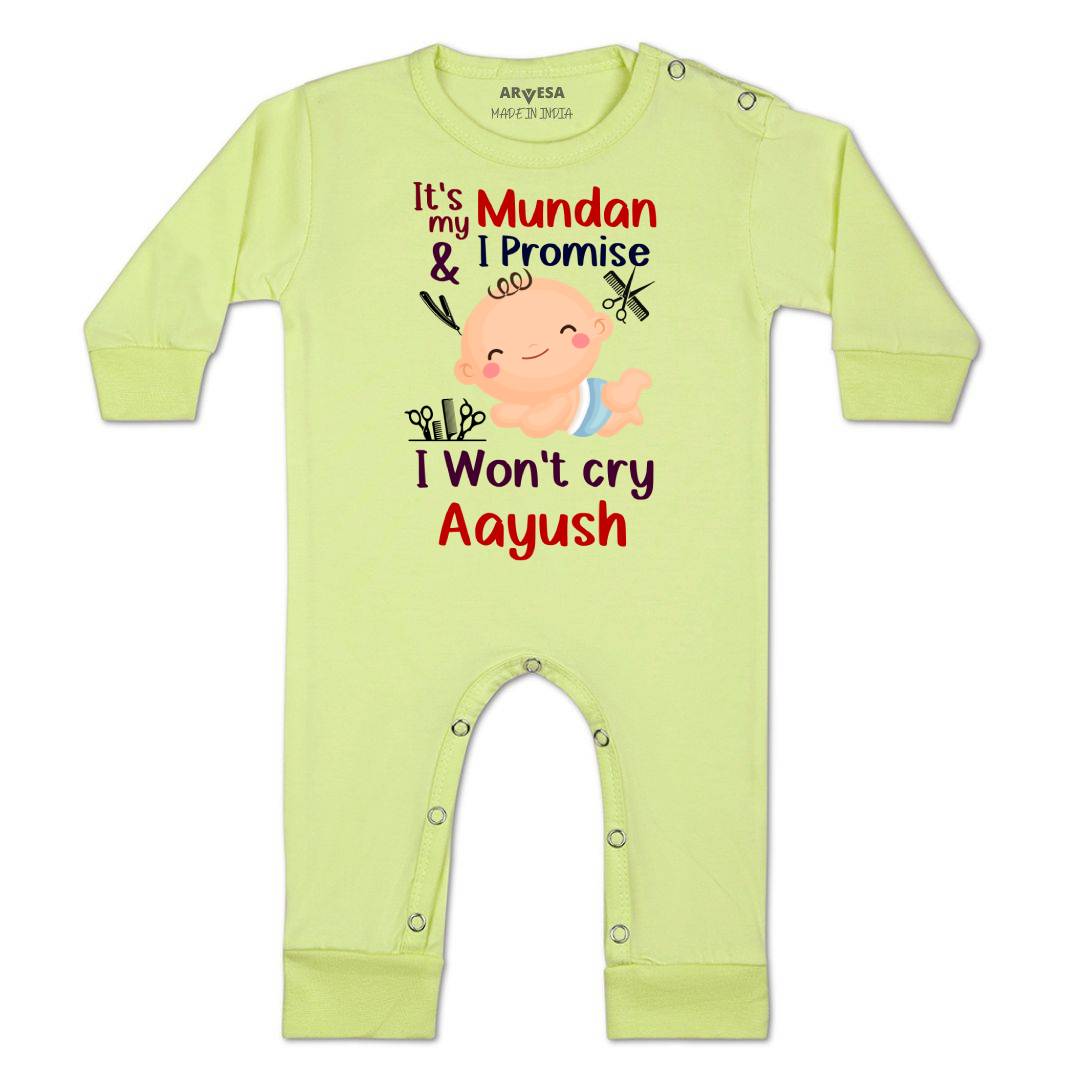 Arvesa I Promise I wont Cry Baby Boy & Girl Dress