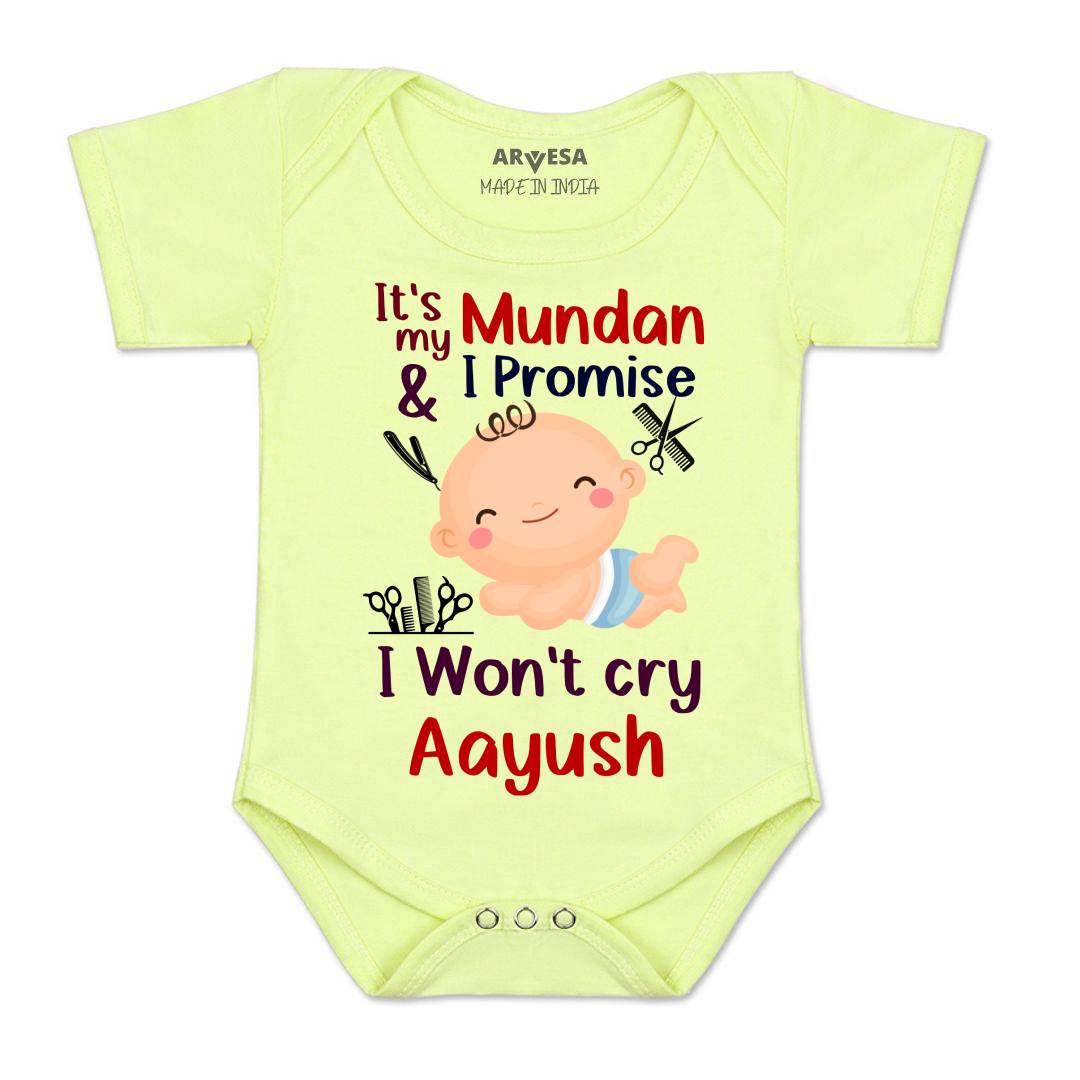 Arvesa I Promise I wont Cry Baby Boy & Girl Dress