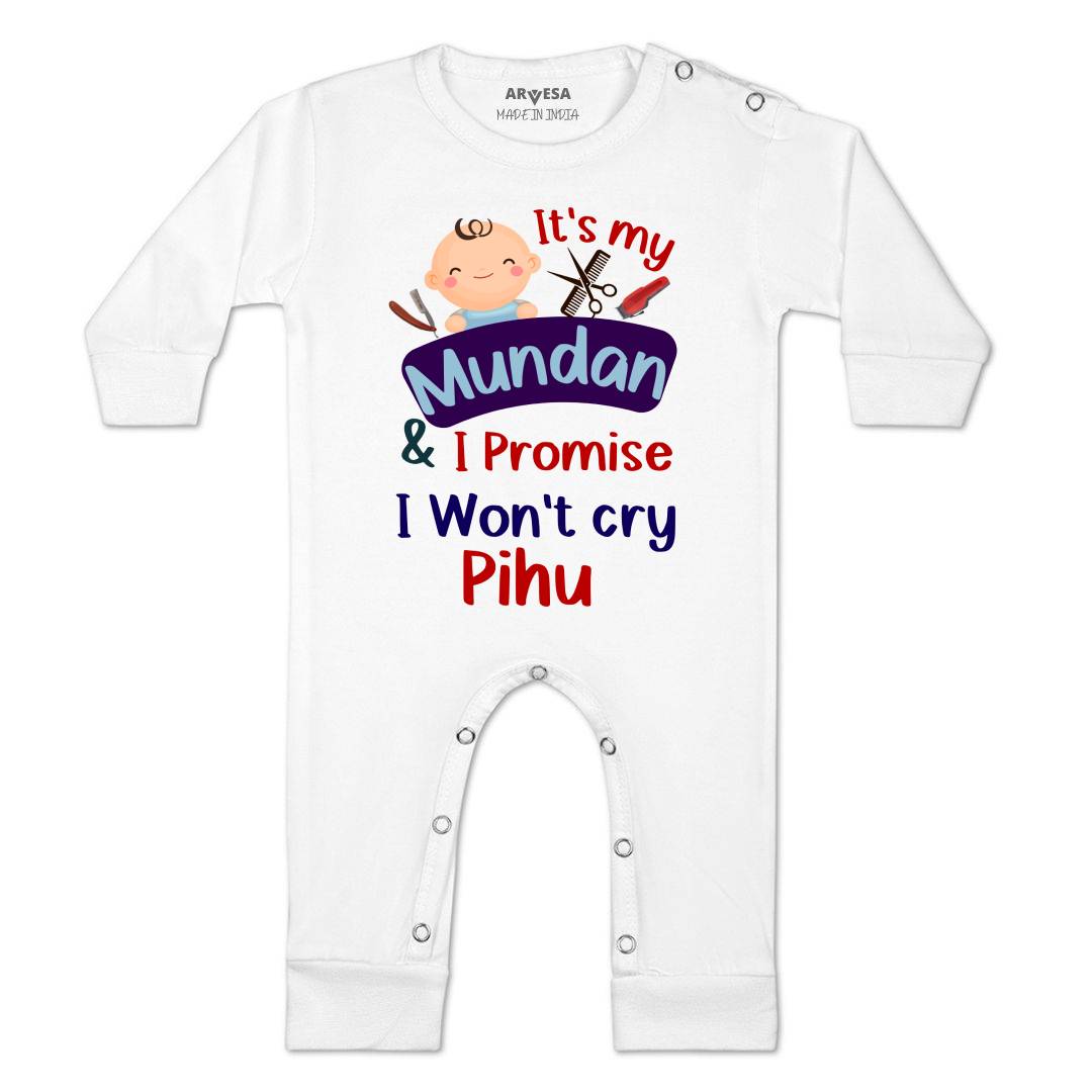 Arvesa I Promise I wont Cry Baby Boy & Girl Dress