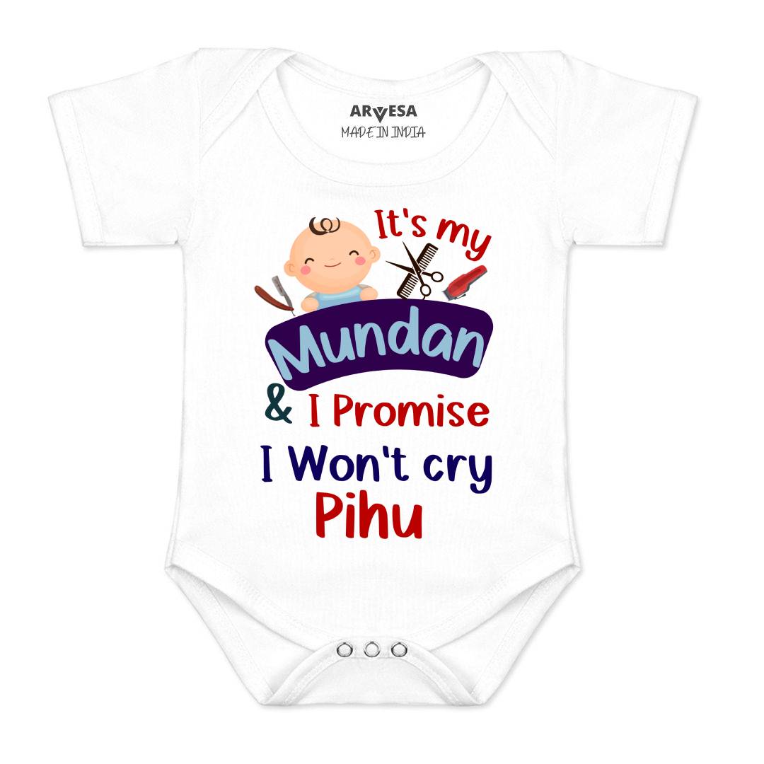 Arvesa I Promise I wont Cry Baby Boy & Girl Dress