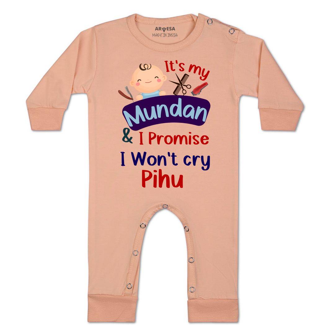 Arvesa I Promise I wont Cry Baby Boy & Girl Dress