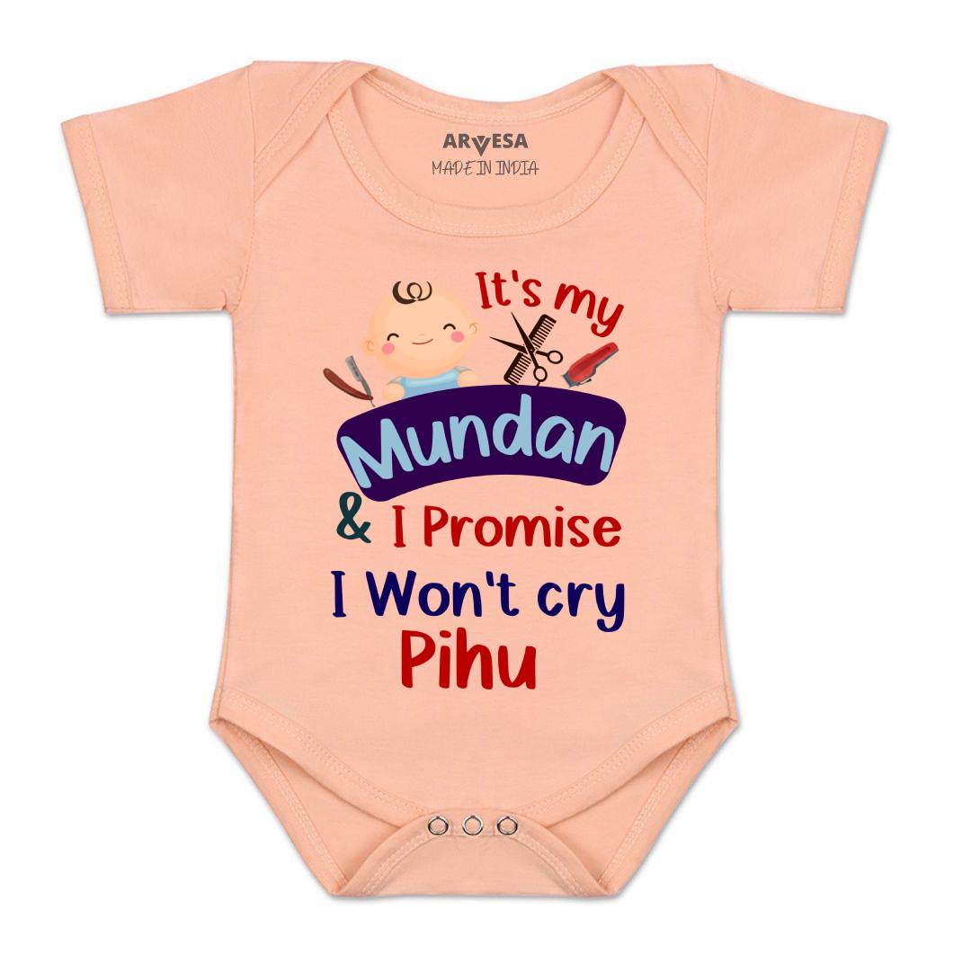 Arvesa I Promise I wont Cry Baby Boy & Girl Dress
