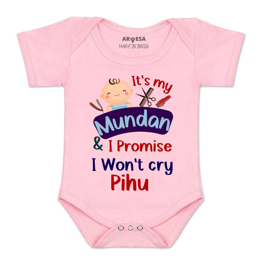 Arvesa I Promise I wont Cry Baby Boy & Girl Dress