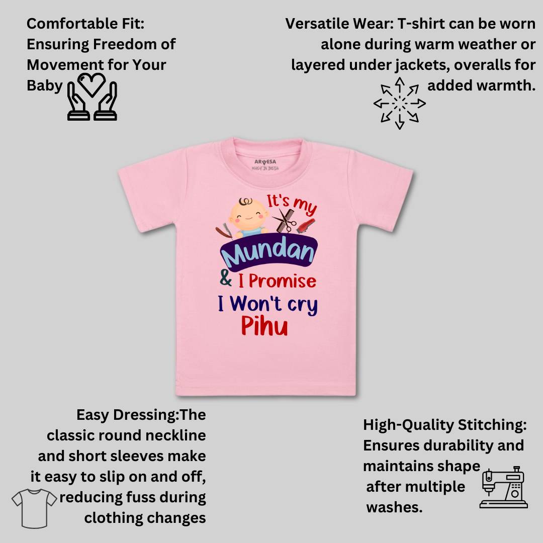 Arvesa I Promise I wont Cry Baby Boy & Girl Dress