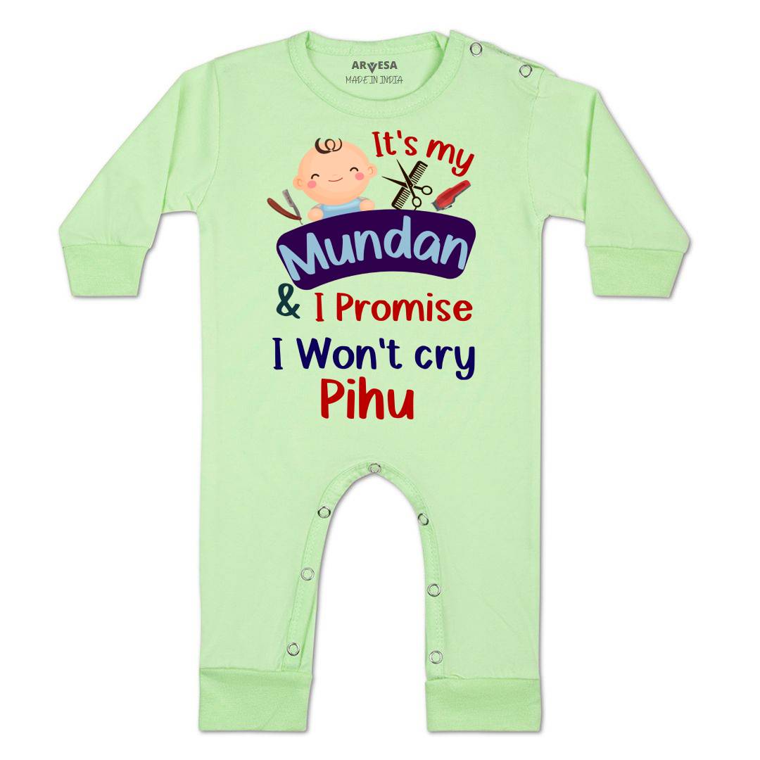Arvesa I Promise I wont Cry Baby Boy & Girl Dress