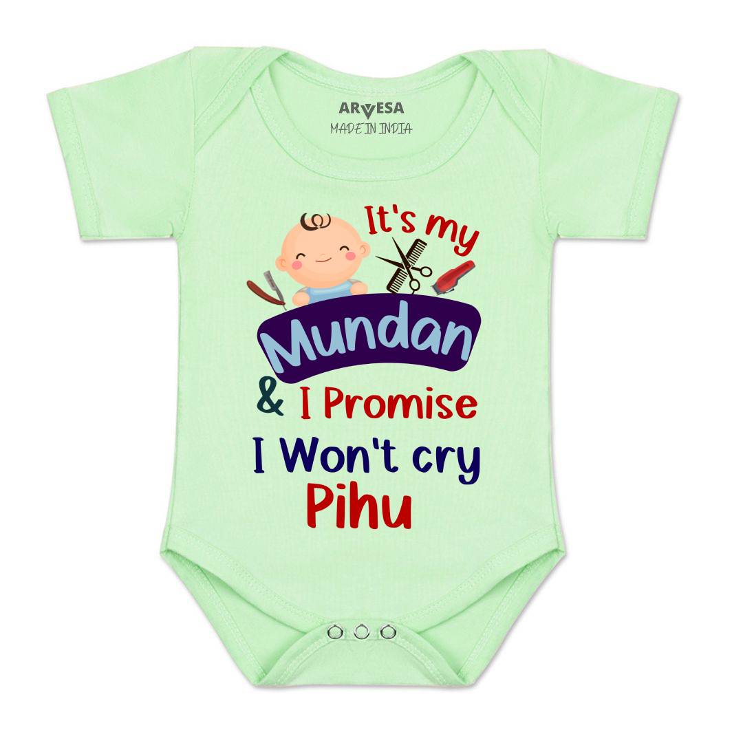 Arvesa I Promise I wont Cry Baby Boy & Girl Dress