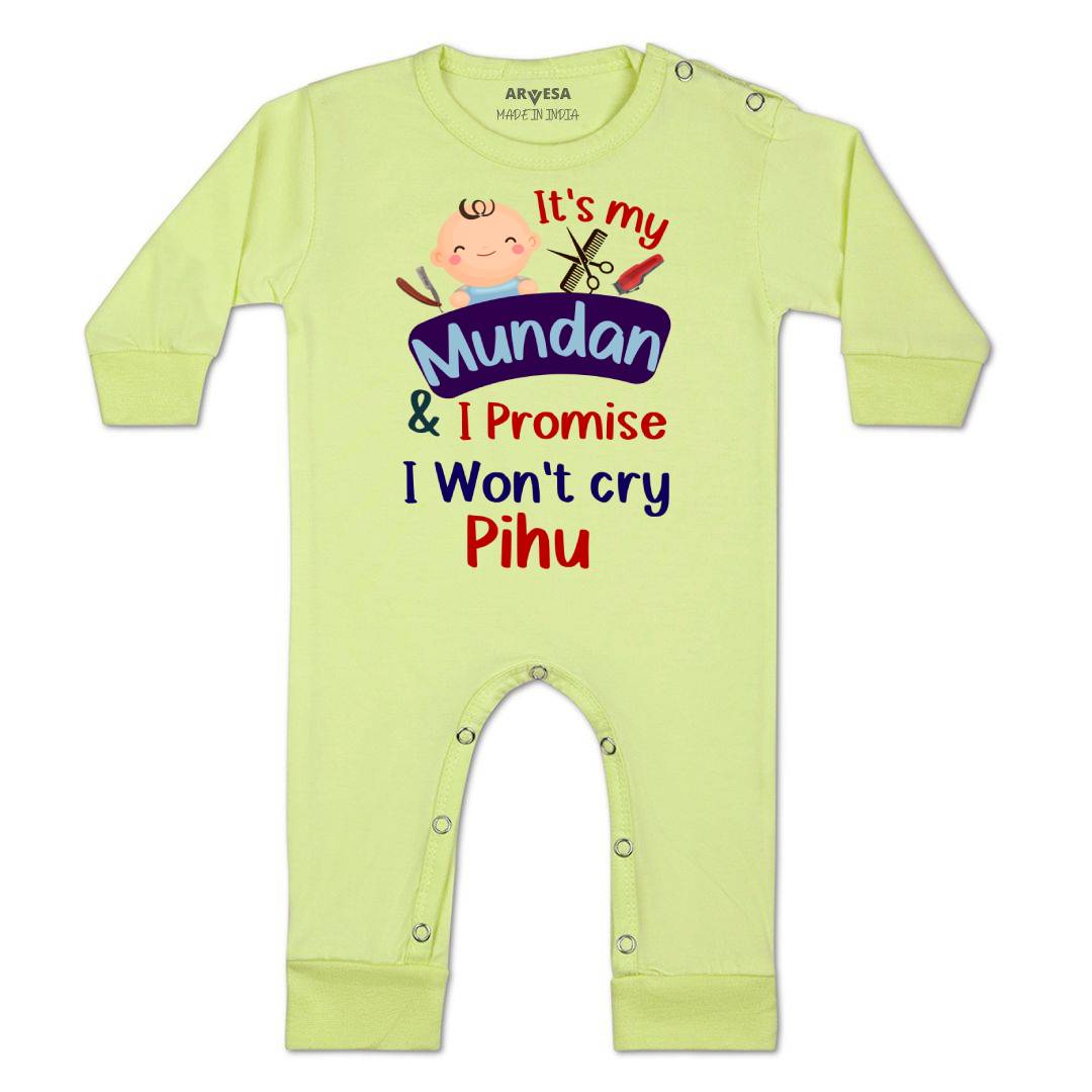 Arvesa I Promise I wont Cry Baby Boy & Girl Dress