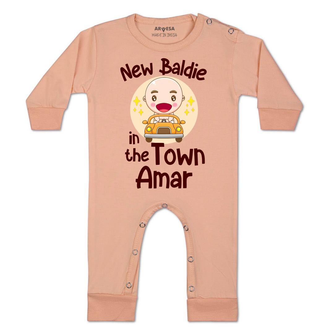 Arvesa New Baldie in The Town Baby Boy & Girl Dress