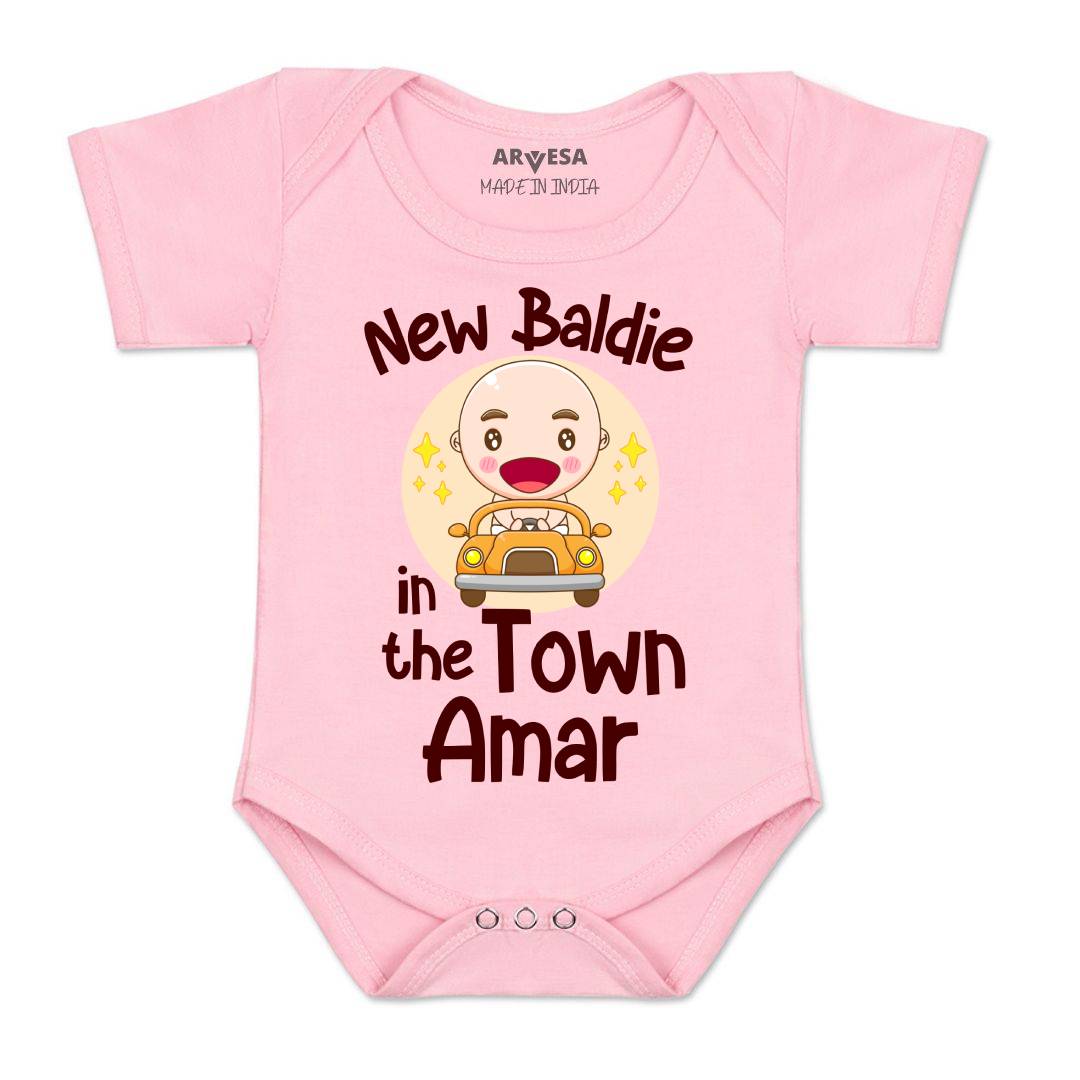 Arvesa New Baldie in The Town Baby Boy & Girl Dress