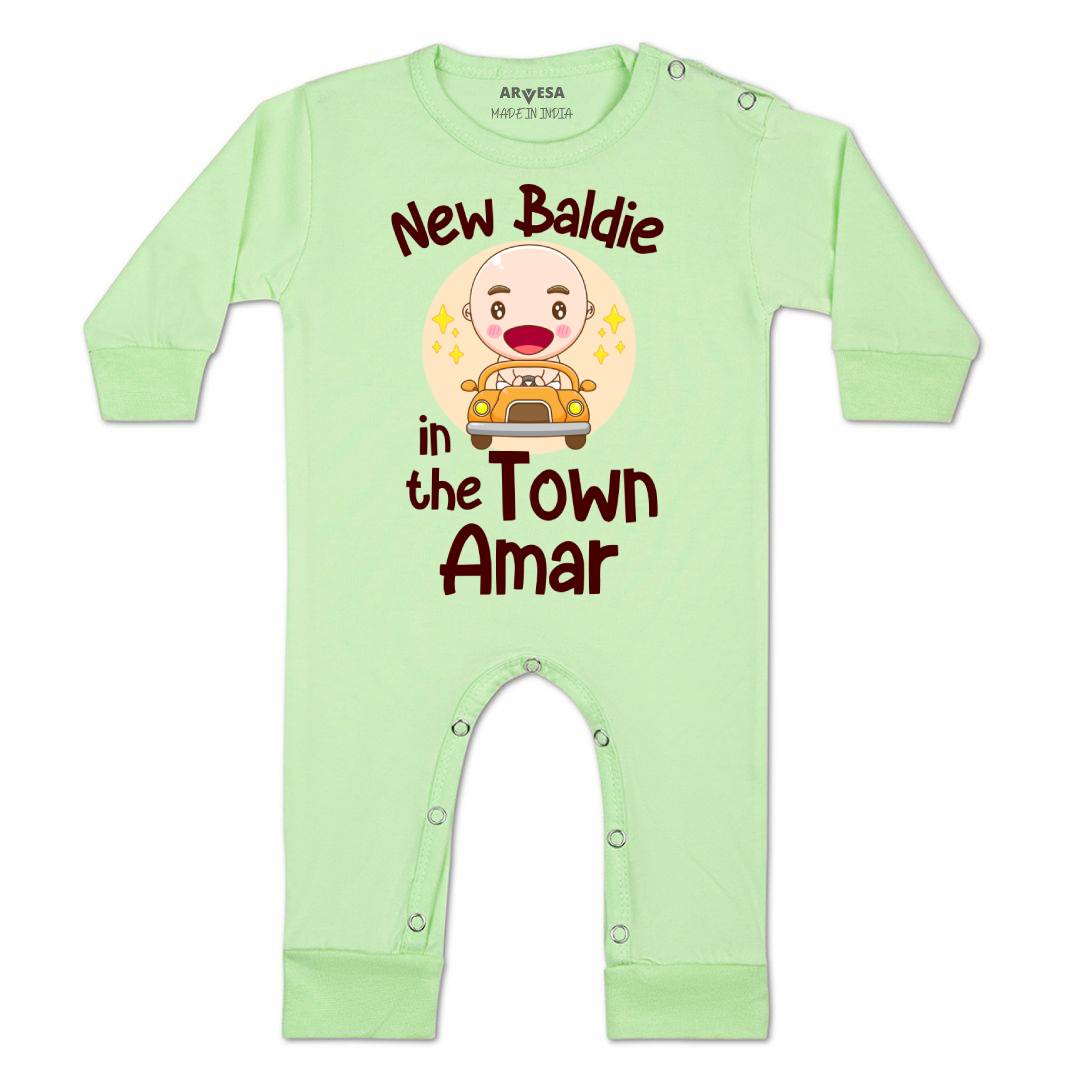 Arvesa New Baldie in The Town Baby Boy & Girl Dress