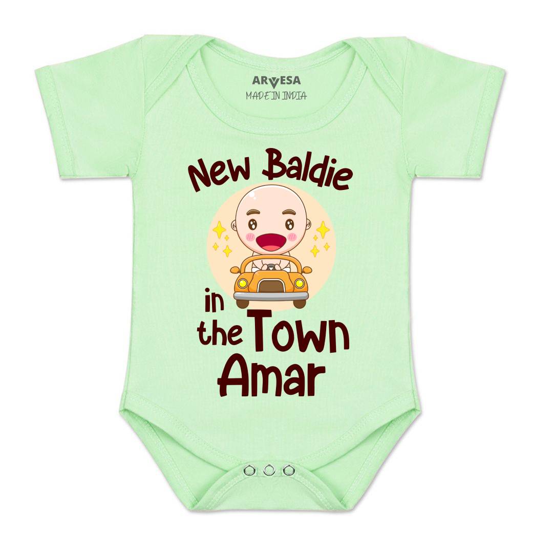 Arvesa New Baldie in The Town Baby Boy & Girl Dress
