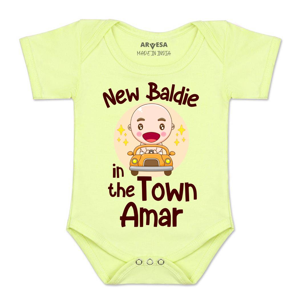 Arvesa New Baldie in The Town Baby Boy & Girl Dress