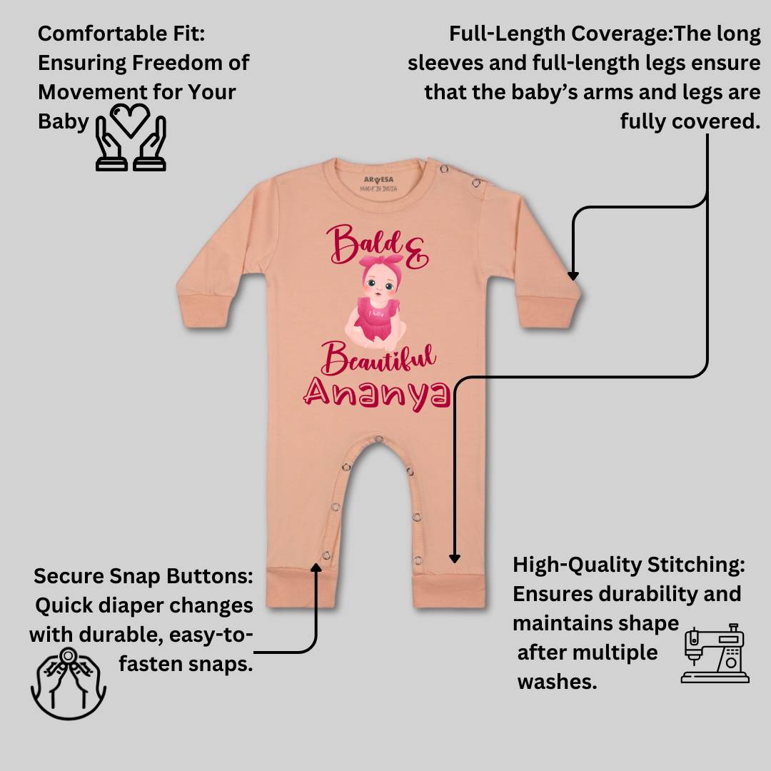 Arvesa Bald & Beautiful Baby Boy & Girl Dress