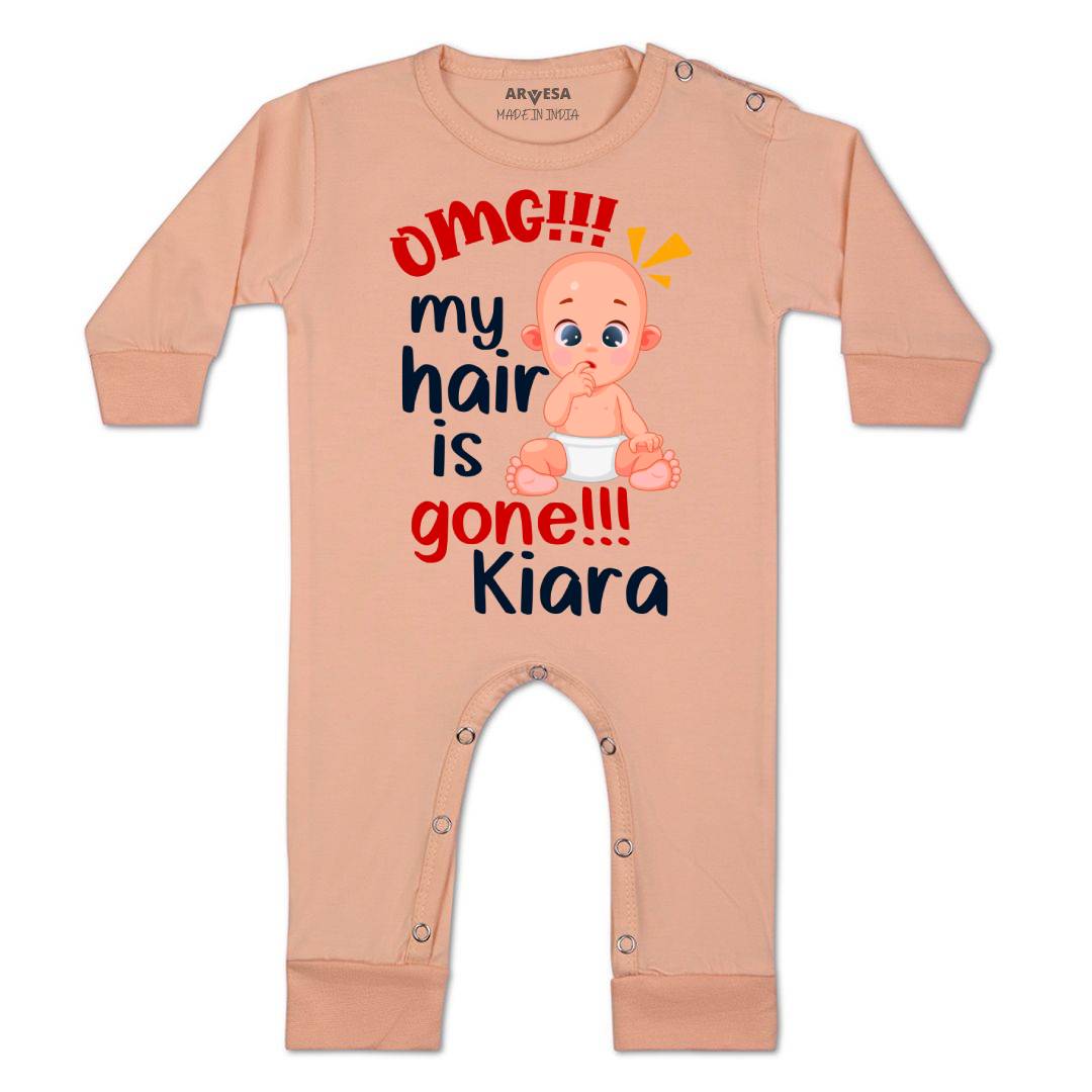 Arvesa Omg My Hair is Gone Baby Boy & Girl Dress