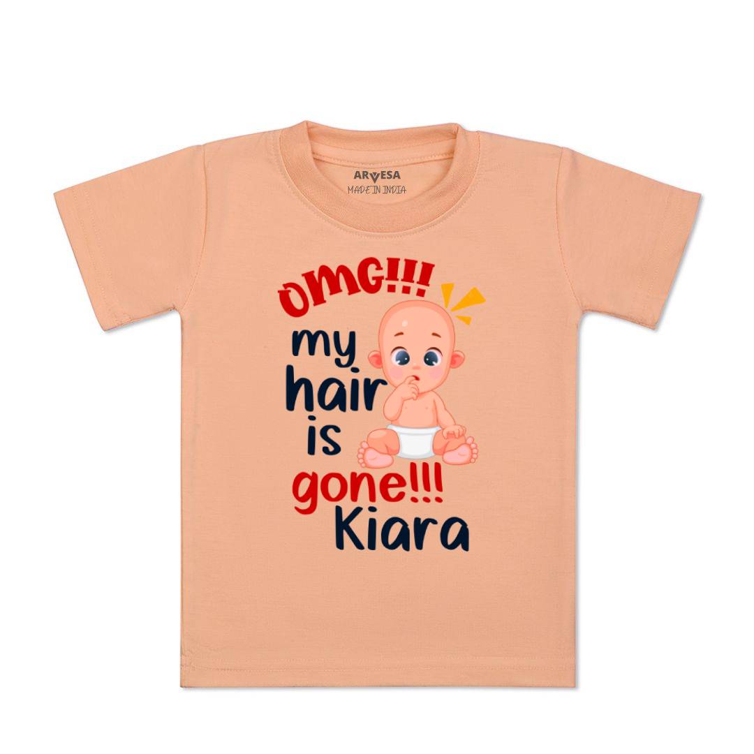 Arvesa Omg My Hair is Gone Baby Boy & Girl Dress