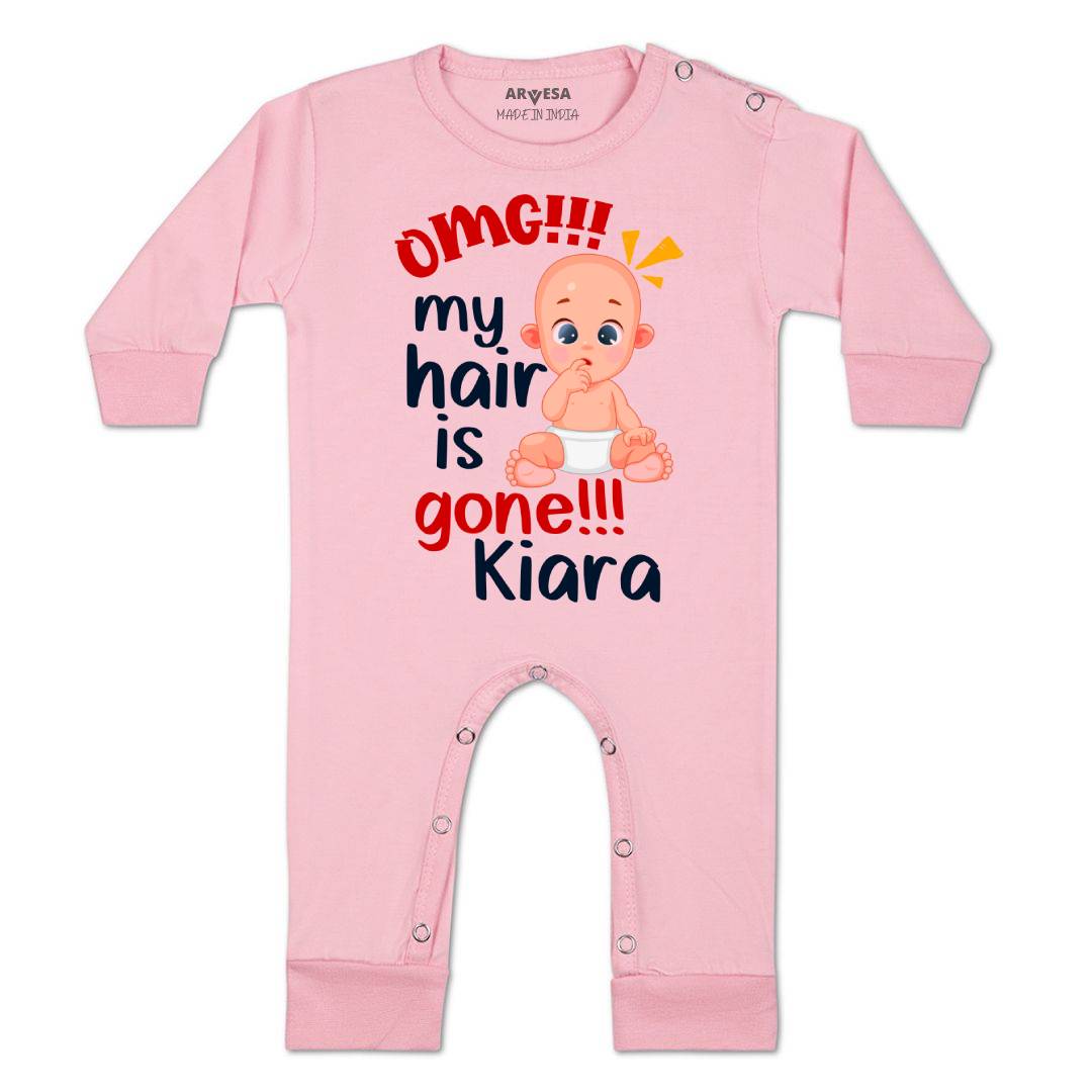 Arvesa Omg My Hair is Gone Baby Boy & Girl Dress