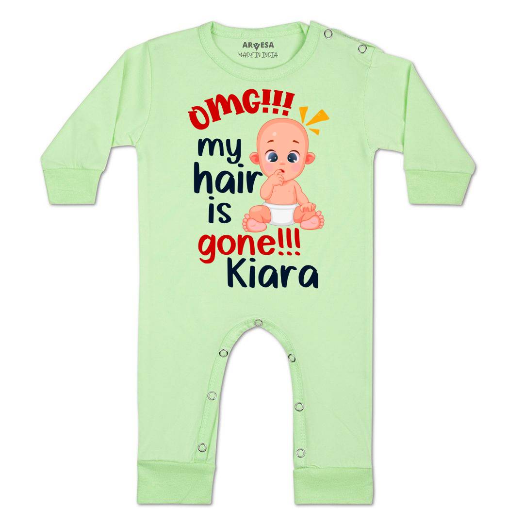 Arvesa Omg My Hair is Gone Baby Boy & Girl Dress